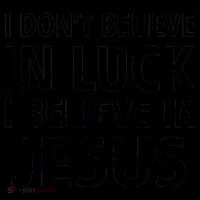 I Don't Believe In Luck, I Believe In Jesus Coffee Mug thumb 5