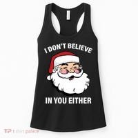 I Don't Believe In You Either X-Mas Women's Tank Top thumb 0