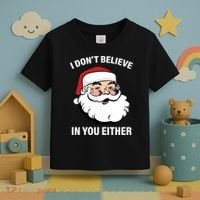 I Don't Believe In You Either X-Mas Toddler T-Shirt thumb 3