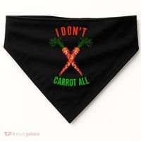 I Don't Carrot All USA-Made Doggie Bandana thumb 0