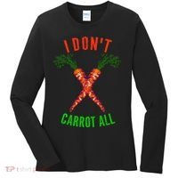 I Don't Carrot All Women's Long Sleeve Shirt thumb 0