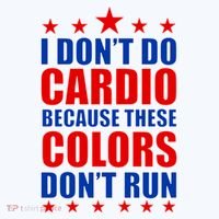 I Don't Do Cardio Because These Colors Don't Run Beanie thumb 2