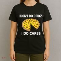 I Don't Do Drugs I Do Carbs T-Shirt thumb 4