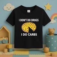 I Don't Do Drugs I Do Carbs Toddler T-Shirt thumb 3