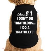 I Don't Do Tri-Athelons A Tri-Athlete Doggie Tank thumb 0
