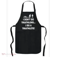 I Don't Do Tri-Athelons A Tri-Athlete Apron thumb 0
