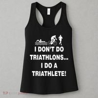 I Don't Do Tri-Athelons A Tri-Athlete Women's Tank Top thumb 3