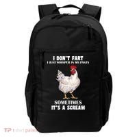 I Don't Fart I whisper In My Pants It's A Scream Backpack thumb 0