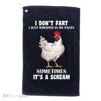 I Don't Fart I whisper In My Pants It's A Scream Golf Towel thumb 0