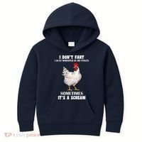 I Don't Fart I whisper In My Pants It's A Scream Kids Hoodie thumb 0