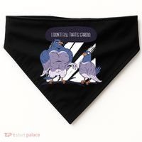 I Don't Fly That's Cardio Pigeon Funny USA-Made Doggie Bandana thumb 0