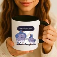 I Don't Fly That's Cardio Pigeon Funny Coffee Mug thumb 3