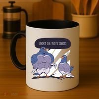 I Don't Fly That's Cardio Pigeon Funny Coffee Mug thumb 4