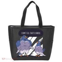 I Don't Fly That's Cardio Pigeon Funny Tote Bag thumb 0