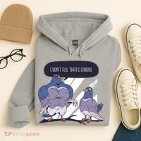I Don't Fly That's Cardio Pigeon Funny Hoodie thumb 4