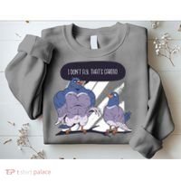 I Don't Fly That's Cardio Pigeon Funny Sweatshirt thumb 2