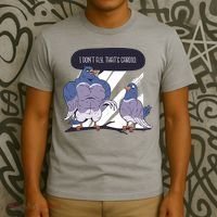 I Don't Fly That's Cardio Pigeon Funny T-Shirt thumb 3