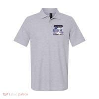 I Don't Fly That's Cardio Pigeon Funny Polo thumb 0