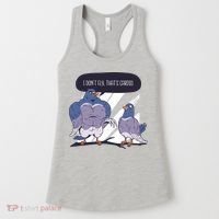 I Don't Fly That's Cardio Pigeon Funny Women's Tank Top thumb 0