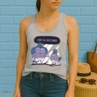 I Don't Fly That's Cardio Pigeon Funny Women's Tank Top thumb 2