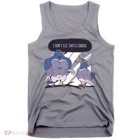 I Don't Fly That's Cardio Pigeon Funny Tank Top thumb 0