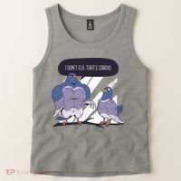 I Don't Fly That's Cardio Pigeon Funny Tank Top thumb 2