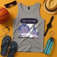 I Don't Fly That's Cardio Pigeon Funny Tank Top thumb 4
