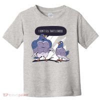 I Don't Fly That's Cardio Pigeon Funny Toddler T-Shirt thumb 0