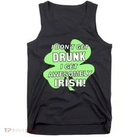 I Don't Get Drunk I get Awesomely Irish Tank Top thumb 0