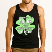 I Don't Get Drunk I get Awesomely Irish Tank Top thumb 3