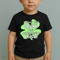 I Don't Get Drunk I get Awesomely Irish Toddler T-Shirt thumb 2