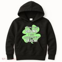 I Don't Get Drunk I get Awesomely Irish Kids Hoodie thumb 0