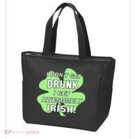 I Don't Get Drunk I get Awesomely Irish Tote Bag thumb 3