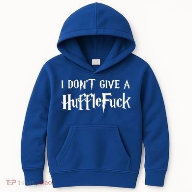 I Don't Give A HuffleFuck Kids Hoodie