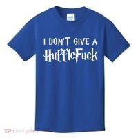 I Don't Give A HuffleFuck Kids T-Shirt thumb 0