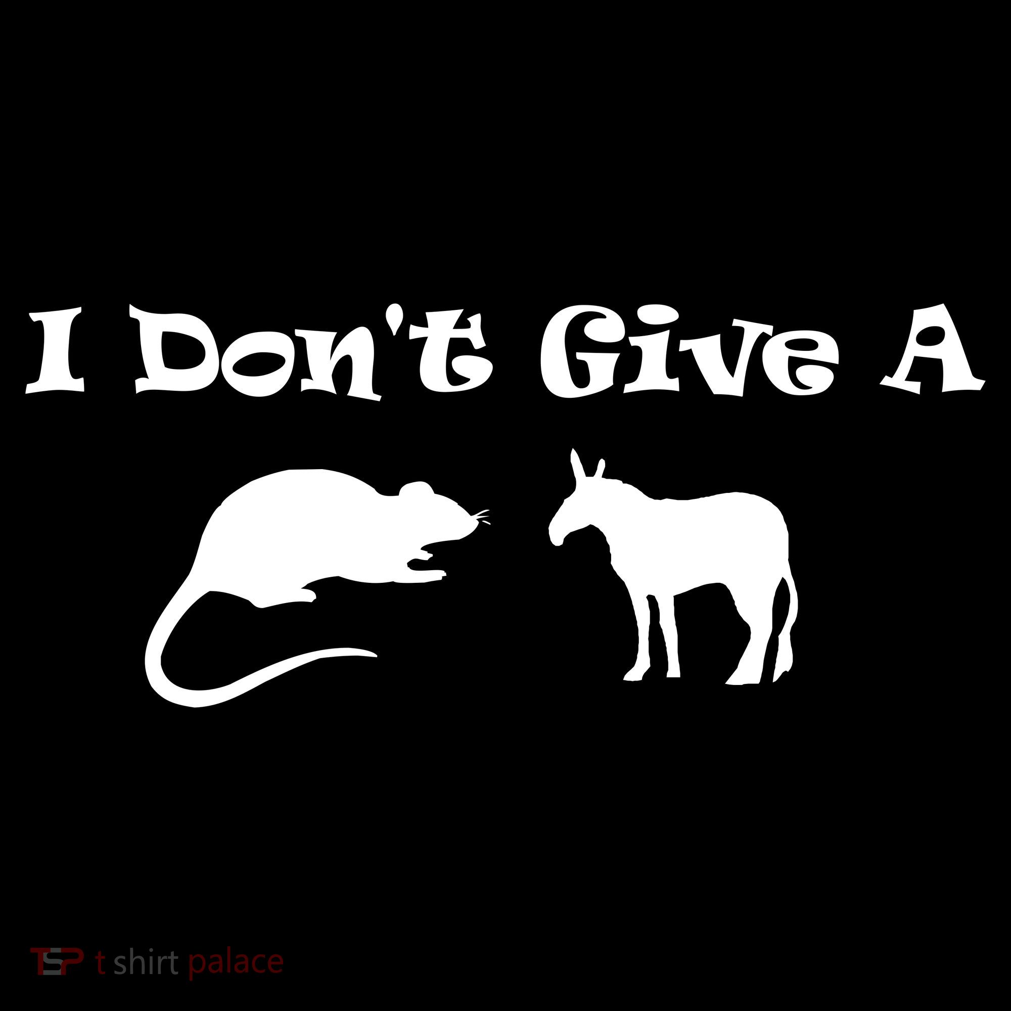 I Don't Give A Rat's Ass Apron