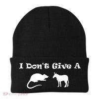 I Don't Give A Rat's Ass Beanie thumb 0
