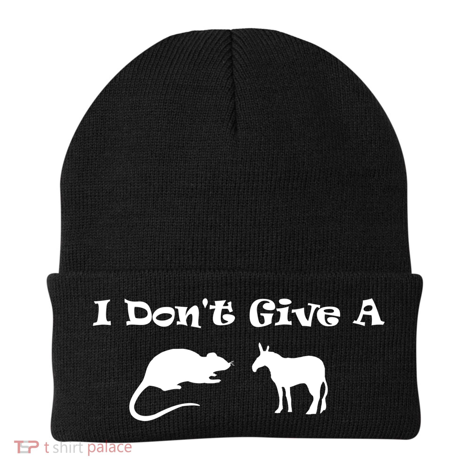 I Don't Give A Rat's Ass Beanie