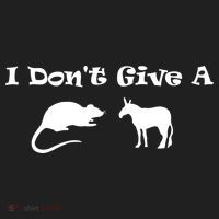 I Don't Give A Rat's Ass Golf Towel thumb 3