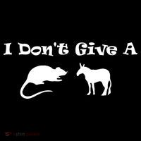 I Don't Give A Rat's Ass Visor thumb 3