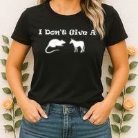 I Don't Give A Rat's Ass Women's T-Shirt thumb 2