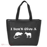 I Don't Give A Rat's Ass Tote Bag thumb 0