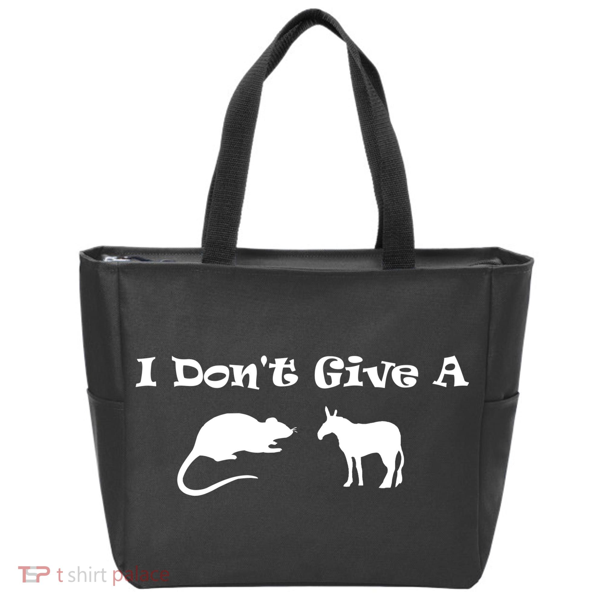 I Don't Give A Rat's Ass Tote Bag
