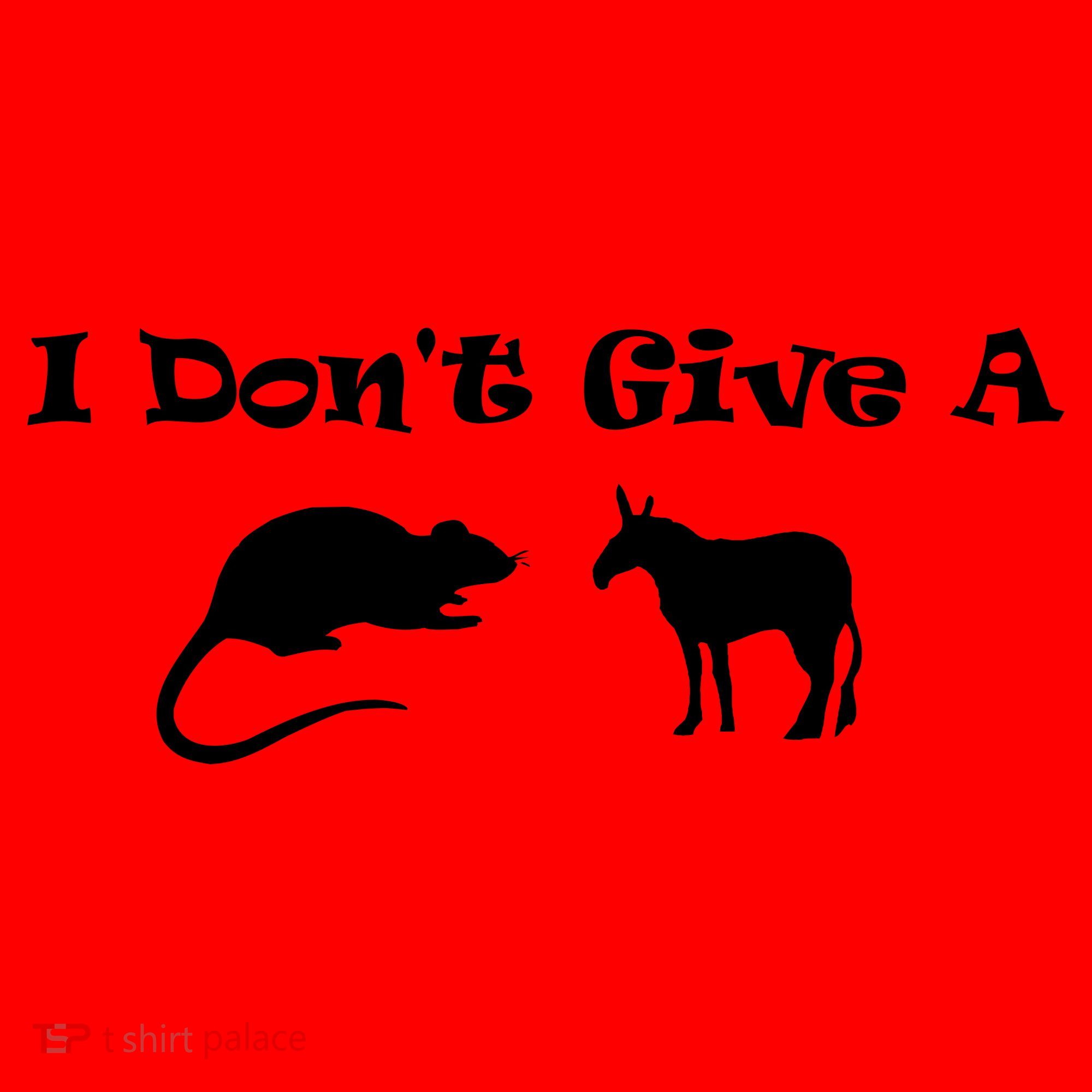 I Don't Give A Rat's Ass Santa Hat