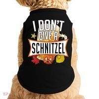 I Don't Give A Schnitzel Doggie Tank thumb 0