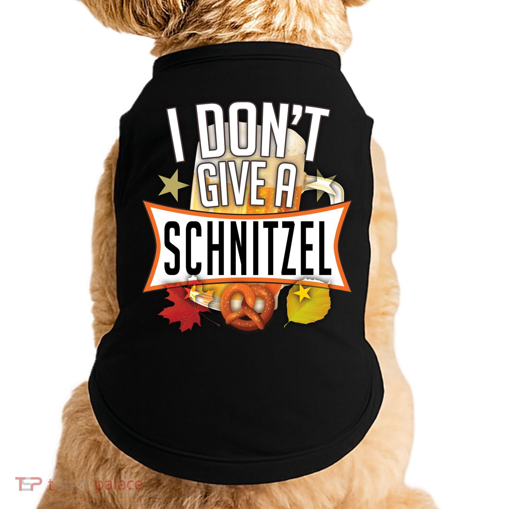 I Don't Give A Schnitzel Doggie Tank