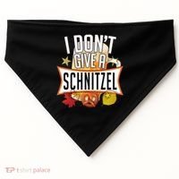 I Don't Give A Schnitzel USA-Made Doggie Bandana thumb 0