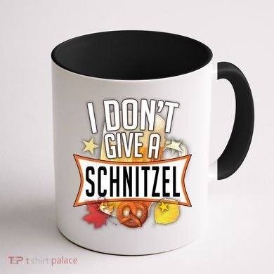 I Don't Give A Schnitzel Coffee Mug back