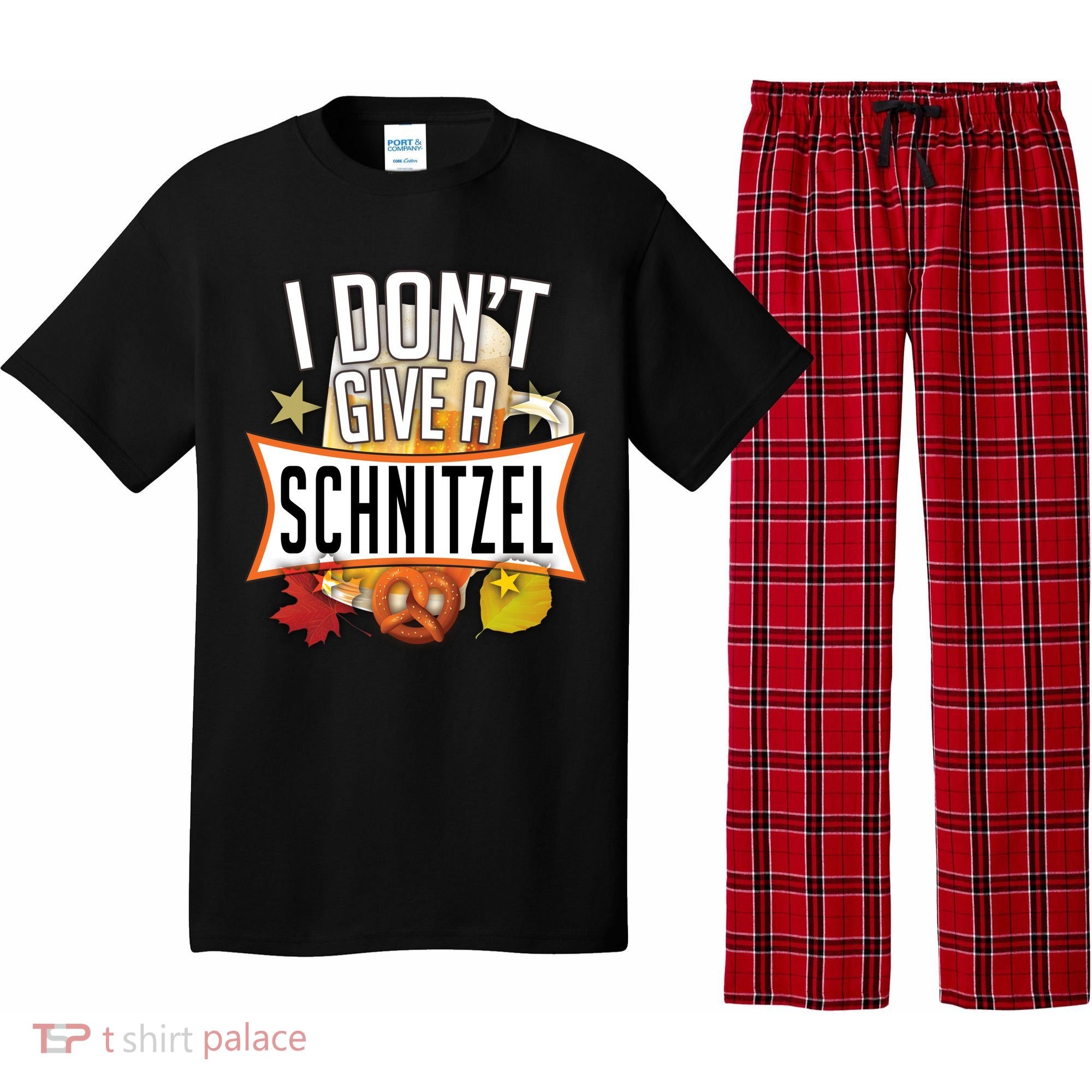 I Don't Give A Schnitzel Pajama Set