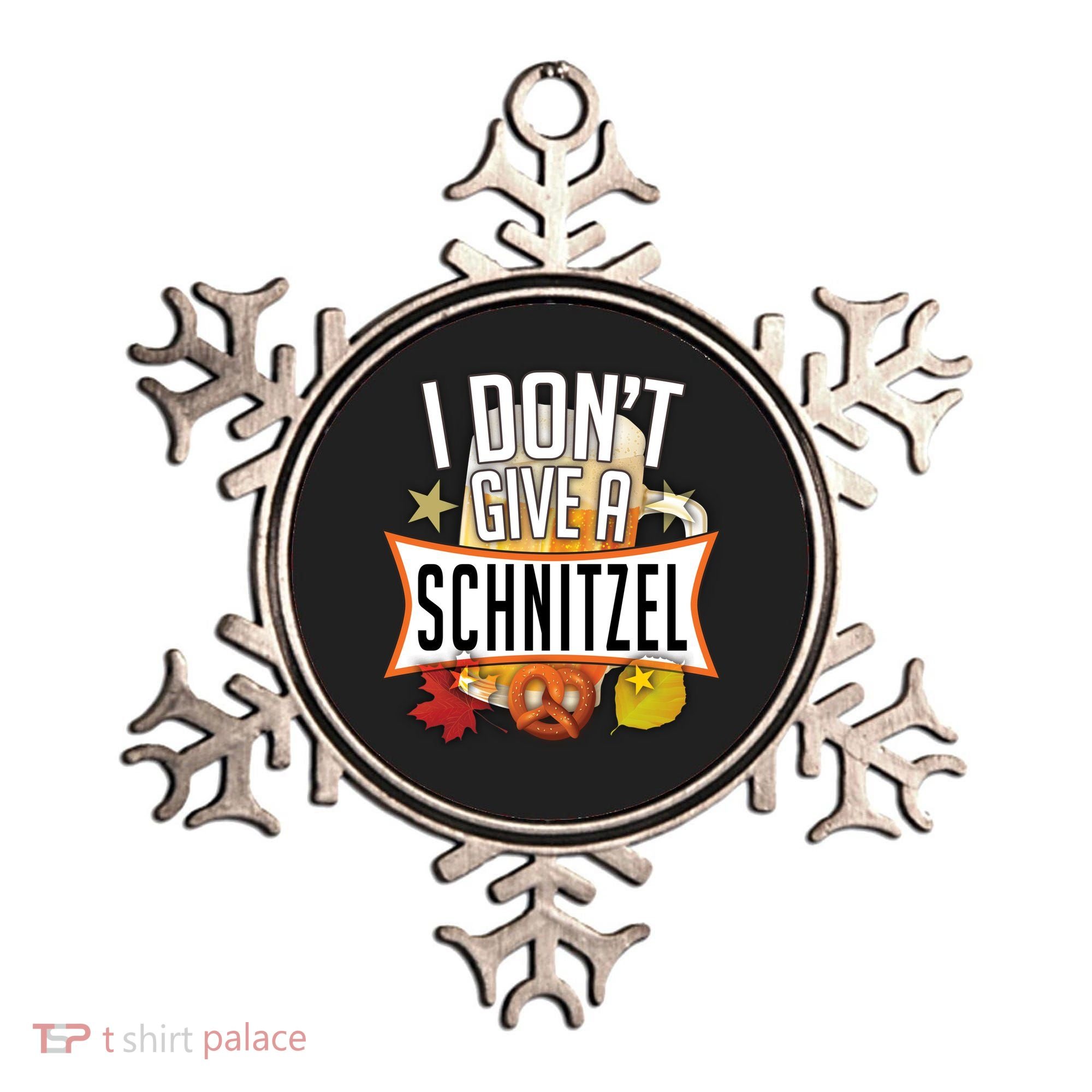 I Don't Give A Schnitzel Ornament
